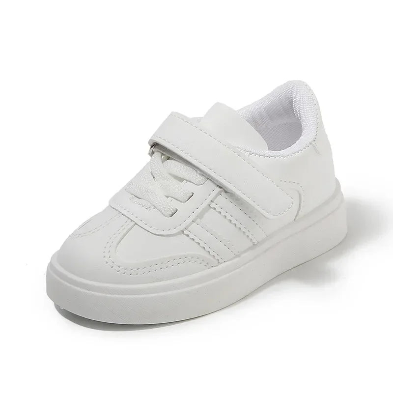 Kids' Soft White Non-Slip Casual Shoes