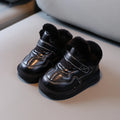 Kids Girls Waterproof Warm Shoes with Cashmere Design childrensterritory