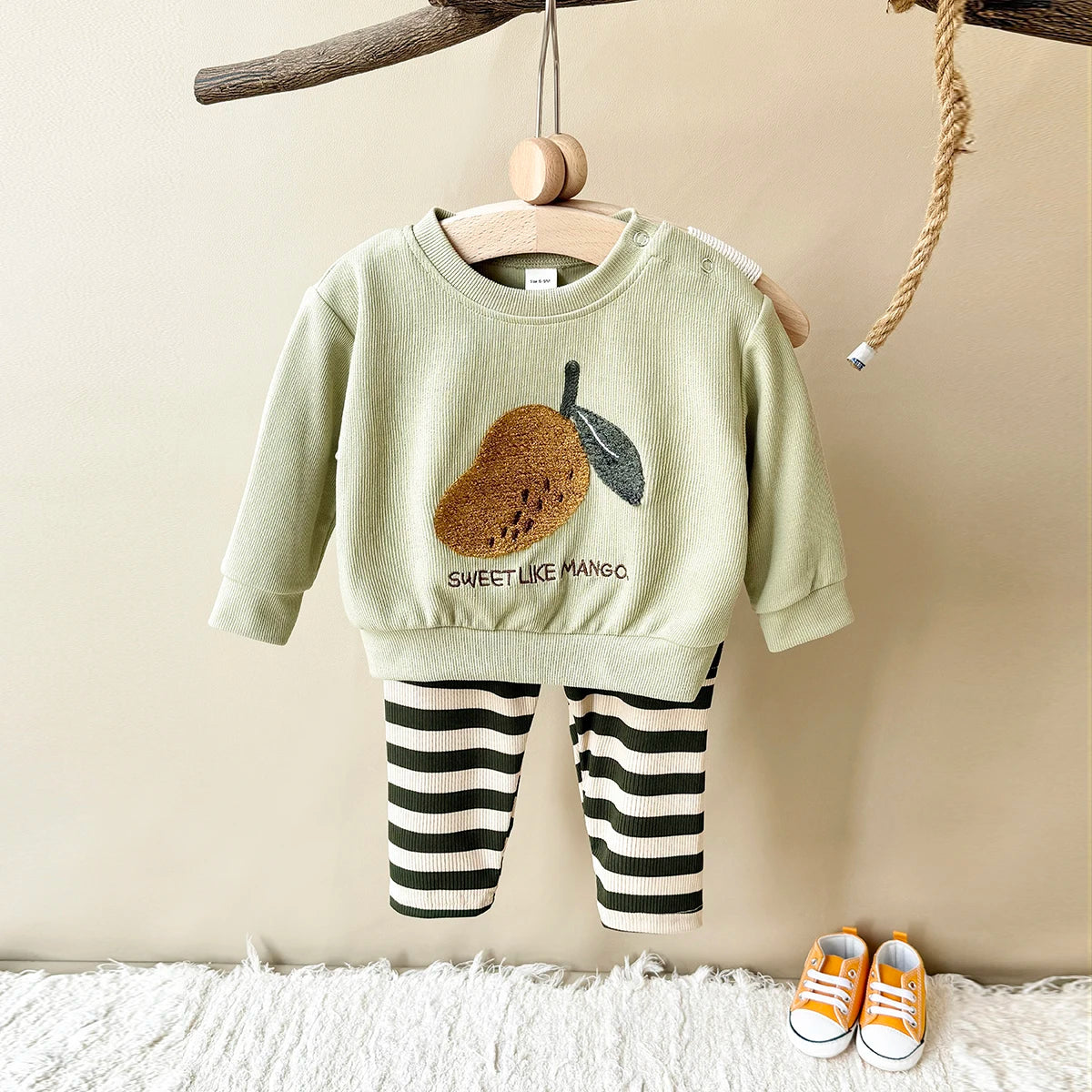 Baby Kids Long Sleeves Winter Clothing Set