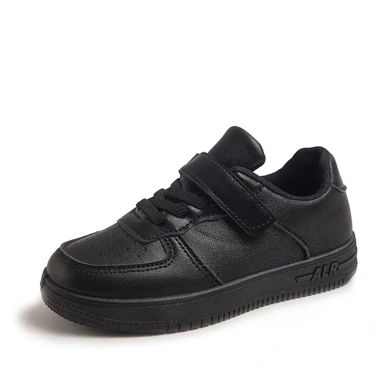 Kids Boy PU Leather Flat Casual Sport Shoes childrensterritory