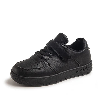 Kids Boy PU Leather Flat Casual Sport Shoes childrensterritory