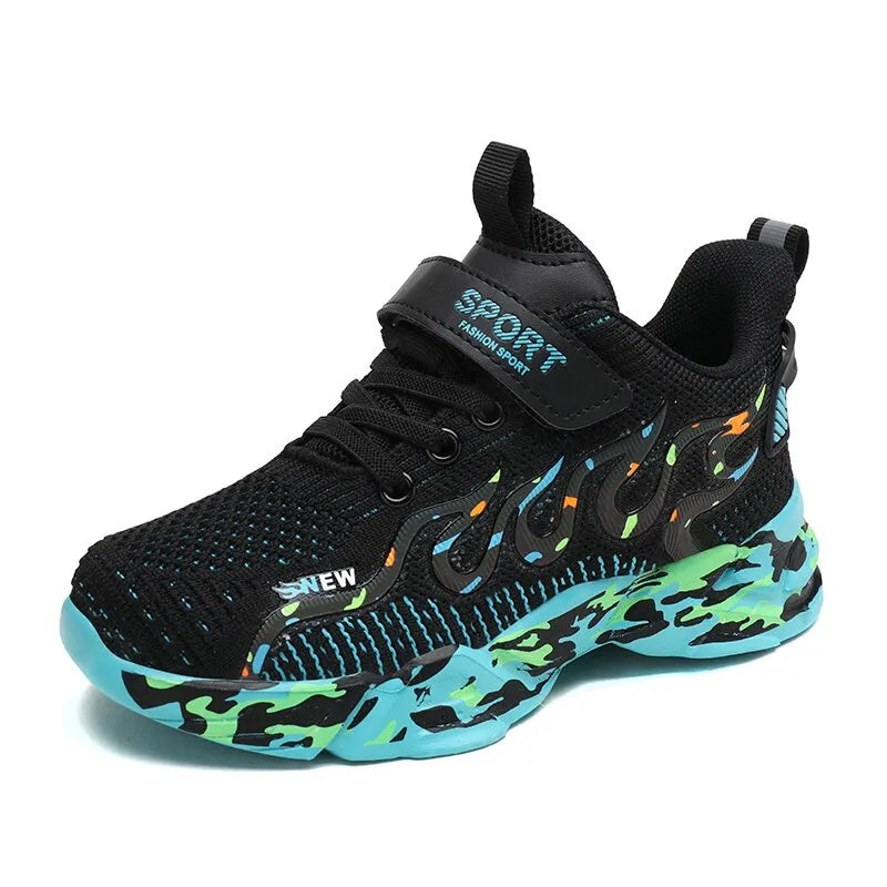 Non-slip Lightweight Kids Boys Sports Shoes childrensterritory