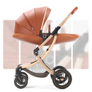 High Landscape, Luxury 3-In-1 Baby Carriage with Car Seat childrensterritory