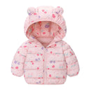 Baby Kids Cartoon Design Puffer Winter Jacket childrensterritory