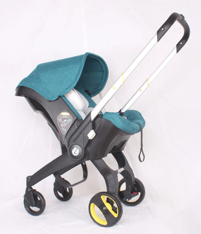 Four-in-One Folding High Landscope Baby Carriage Prams childrensterritory