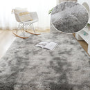 Soft Furry Rainbow Rugs for Kids Bedroom Decor