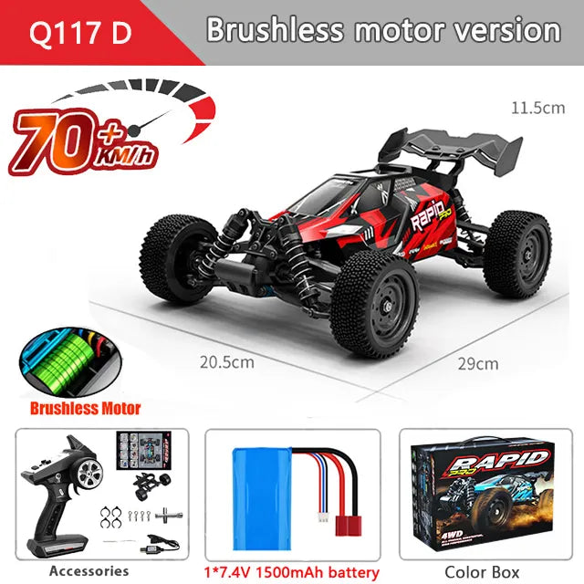 Off-Road Drift Simulation 4WD Rc Cars with LED childrensterritory