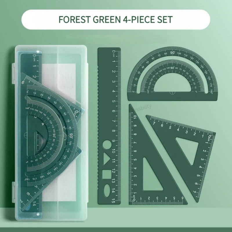 4 In 1 Aluminum Alloy Multifunctional Stationery Set childrensterritory