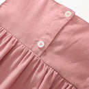 Two Piece Kids Girls Long Sleeves Casual Cotton Dress childrensterritory