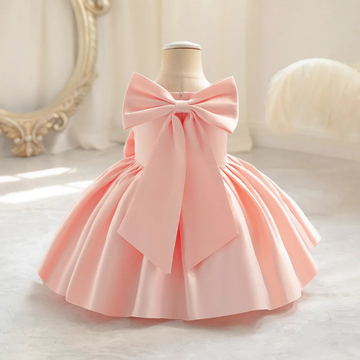 Big Bow Design BabyTutu Dresses for Birthday/Wedding/Christening