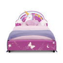 Unicorn Design Kids Upholstered Twin Bed childrensterritory