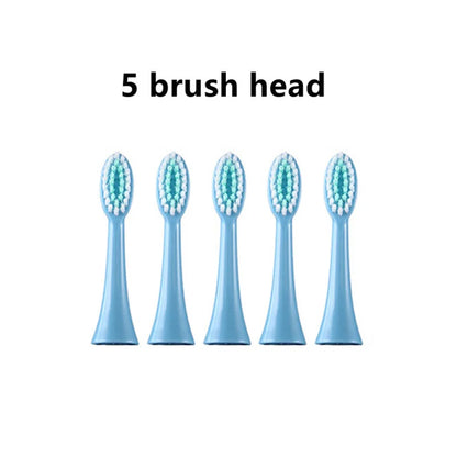Electric Tooth Brush for Kids with 6 Soft Nozzles childrensterritory