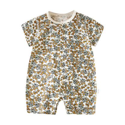 Baby Boys Breathable Stylish Cartoon Romper Sets