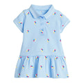 Little Girls Printed Lovely Soft Casual Summer Dresses childrensterritory