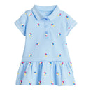 Little Girls Printed Lovely Soft Casual Summer Dresses childrensterritory