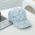 Little Girls Floral Design Adjustable Sports Hats childrensterritory