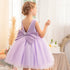 Sleeveless Bow Design Cute Princess Dresses For Girls childrensterritory
