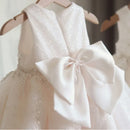 Sleeveless Flower lace Design Girls Birthday Dresses