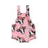 Baby Girl Cow Printed Crew Neck Summer Bodysuit childrensterritory