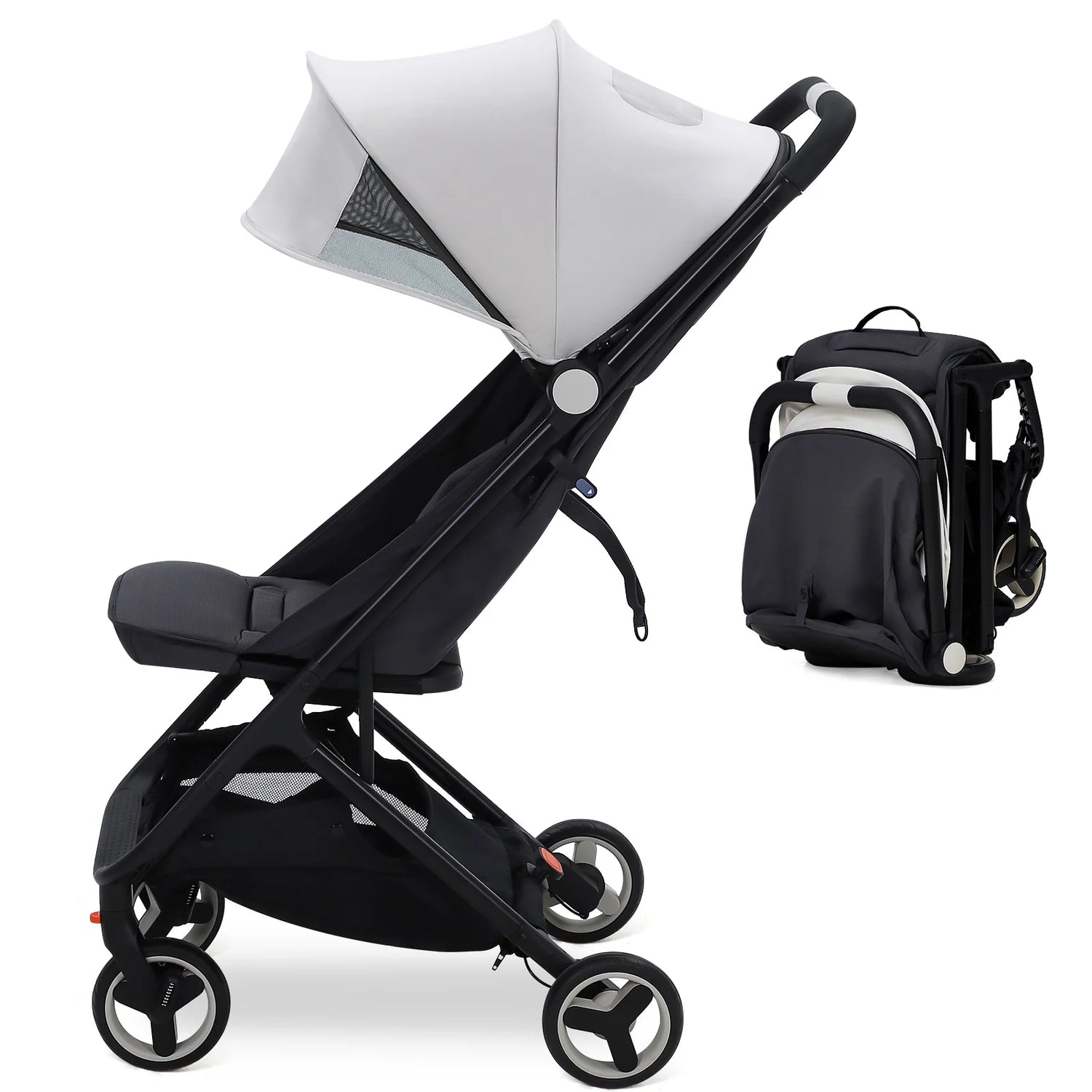 Easy Fold Lightweight Baby Stroller for Smooth Travel childrensterritory