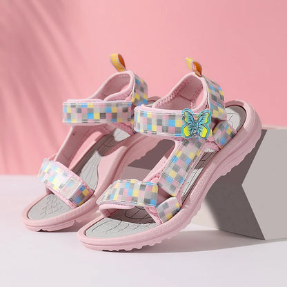 Cute Pearl Design Non-Slip Summer Sandals for Kids Girls childrensterritory