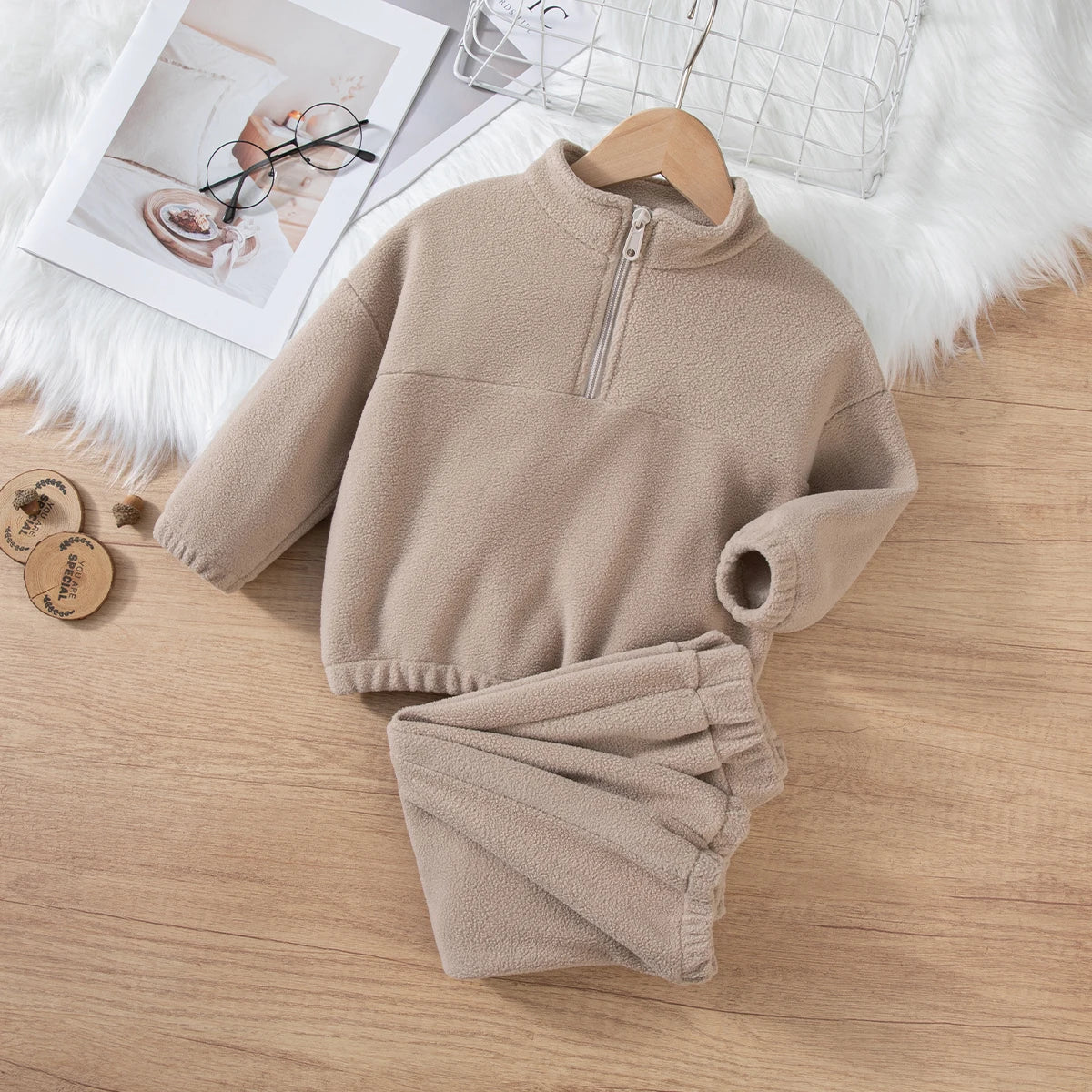 Girls’ Long-Sleeve Winter Outfit Set