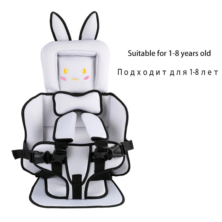 Adjustable Cartoon Design Baby Seat Cushion with Belt childrensterritory