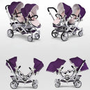 Light And Shock Proof Folding Luxury Twin Baby Stroller childrensterritory