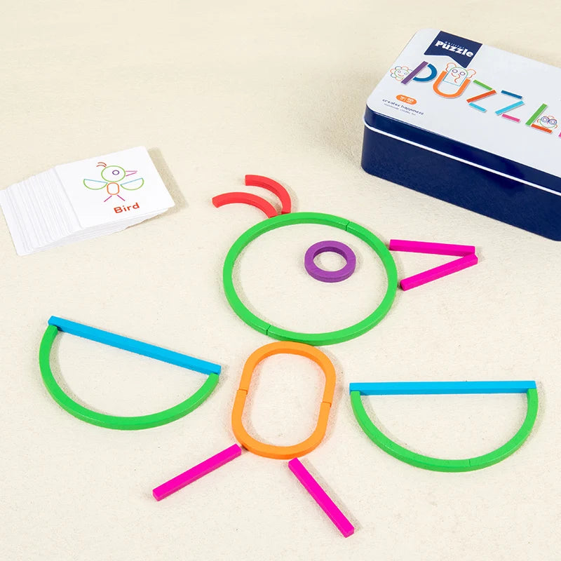Kids SmartMind Puzzle &amp; Building Block Learning Set childrensterritory