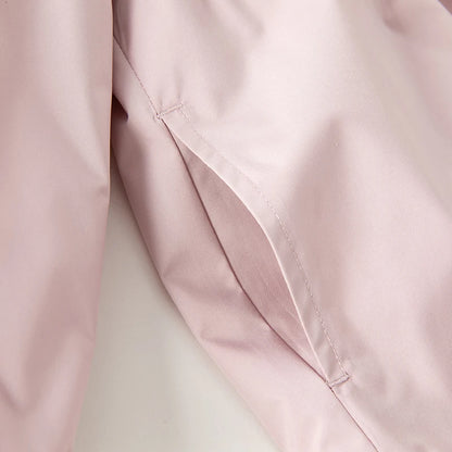 Kids Girls Rabbit Ear Design Pleated Overcoat childrensterritory