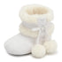 Pompom Design Warm Snow Boots in 4-Colors for Infants childrensterritory