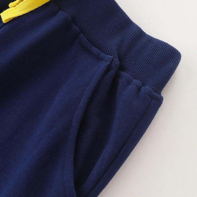 Tractor Appliques Casual Sweatpants for Little Boys childrensterritory