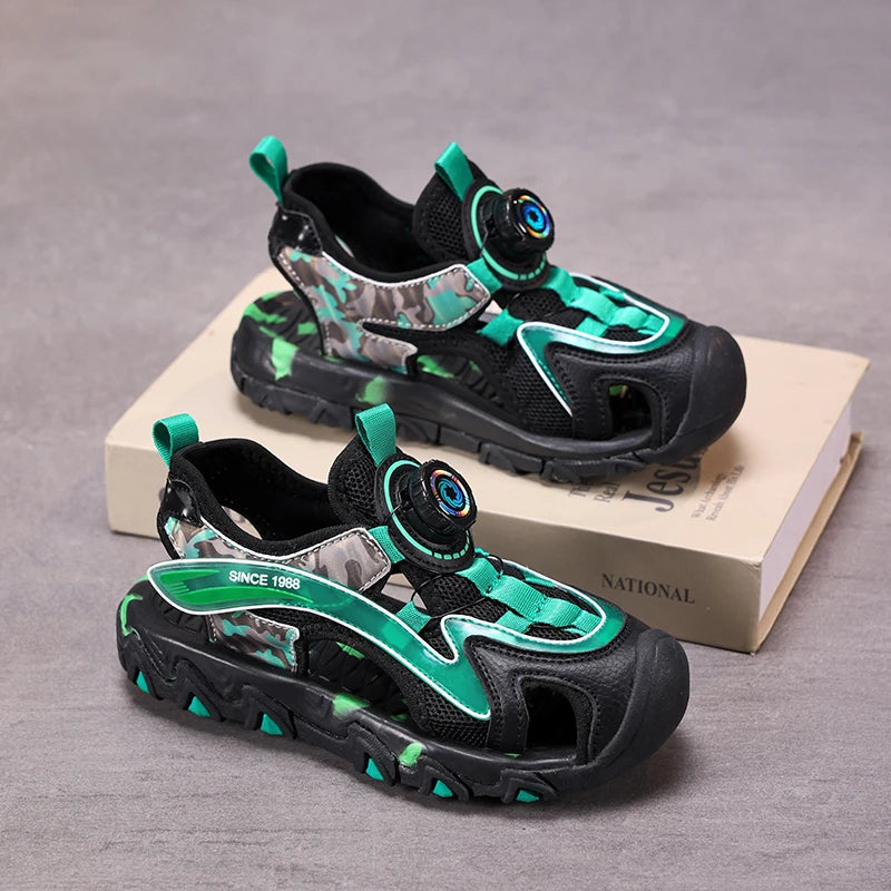 Kids Hollow Non-Slip Lightweight Candy Color Summer Sandals