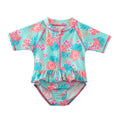 Toddler/Baby Girl Ruffle Printed One Piece Swimsuits