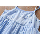 Little Girls Hollow out Lace Princess Tutu Party Dress for Summer childrensterritory