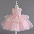 Kids Girls Sequins Design Tutu Wedding Party Dresses childrensterritory