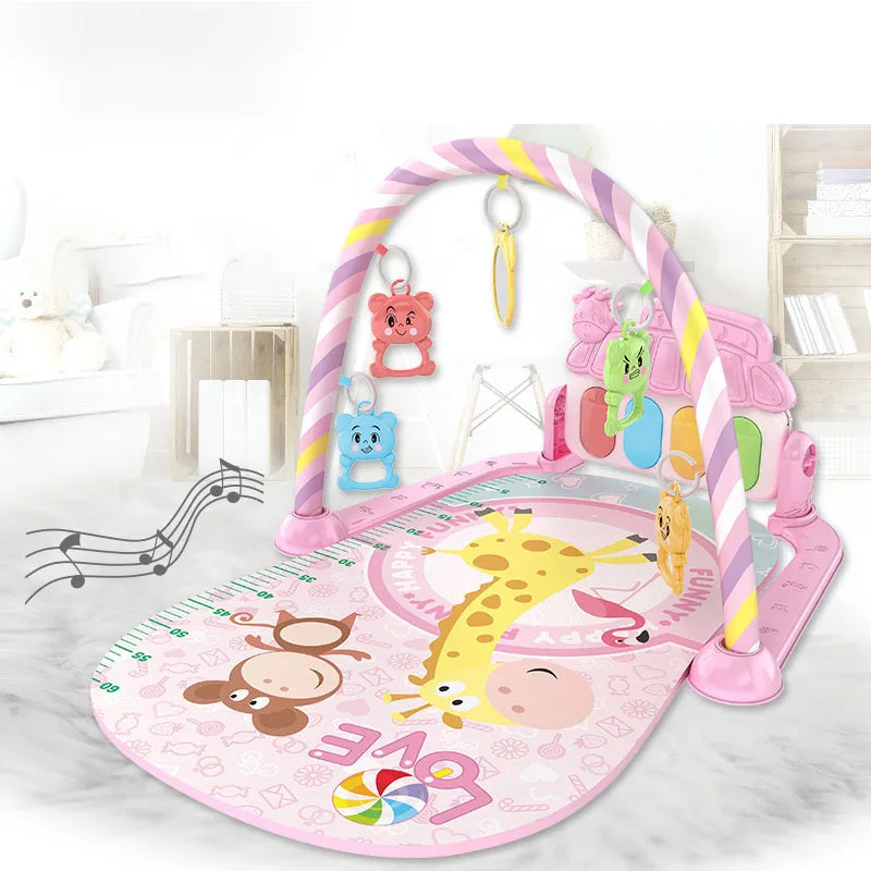 Baby Cartoon Design Musical Piano Crawling Pad childrensterritory