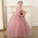 A-Line Back Big Bow First Communion Dresses for Girls