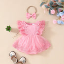 Baby Girls Soft Comfortable Summer Romper Dresses