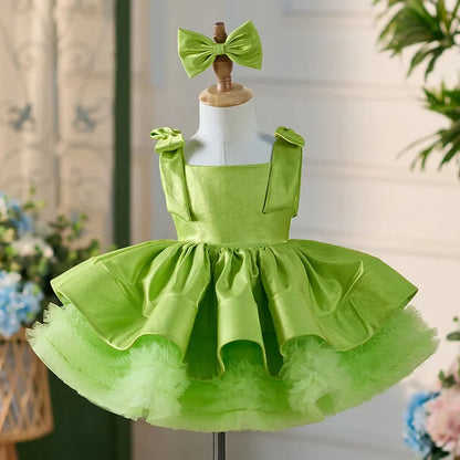 Girls Tiered Skirt/Gowns Tutu Outfit First Communion Dresses