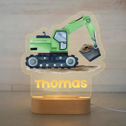 Personalized Cartoon Animal Design Night Light for Kids Room childrensterritory