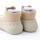 Baby Cute Cartoon Design Rubber Sole Floor Socks Shoes childrensterritory
