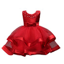 Elegant Baby/Kids Girls Lace Design Flower Dresses childrensterritory