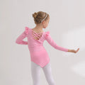 Kids' Girls' Designer Gymnastics Ballet Leotard with Tutu Skirt