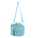 Kids Printed Waterproof Thermal Lunch Bags with Bottle Pocket