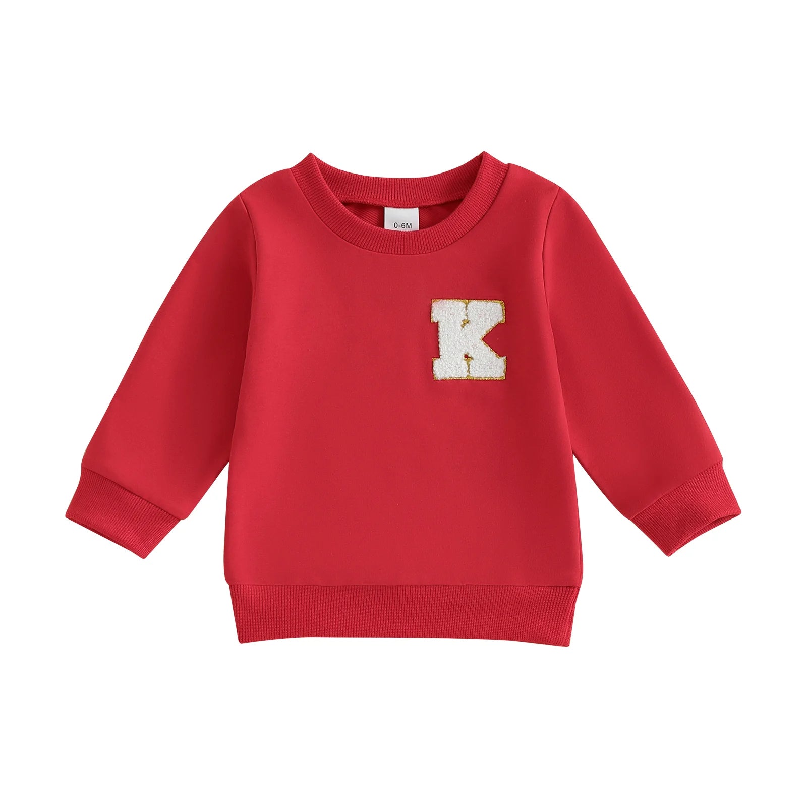 Kids Round Neck Long Sleeves Stylish Winter Sweatshirt