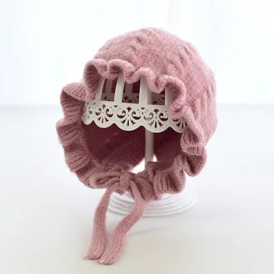 Ear Protection Warm Woolen Knitted Baby Hat childrensterritory