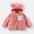 Kids' Bear Design Long Sleeves Warm Jacket
