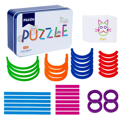 Kids SmartMind Puzzle &amp; Building Block Learning Set childrensterritory
