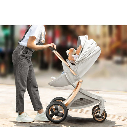 Superior 3-in-1 Baby Stroller featuring a Car Seat and Bassinet childrensterritory